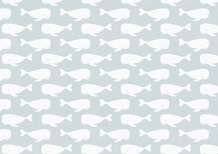 Whaling Around, Mist - Roman Blind - Image 7